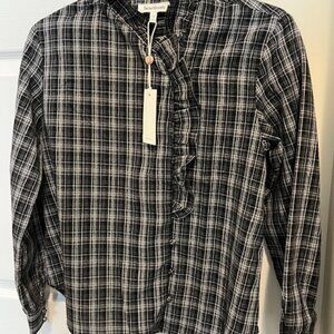Heartloom women’s plaid blouse.